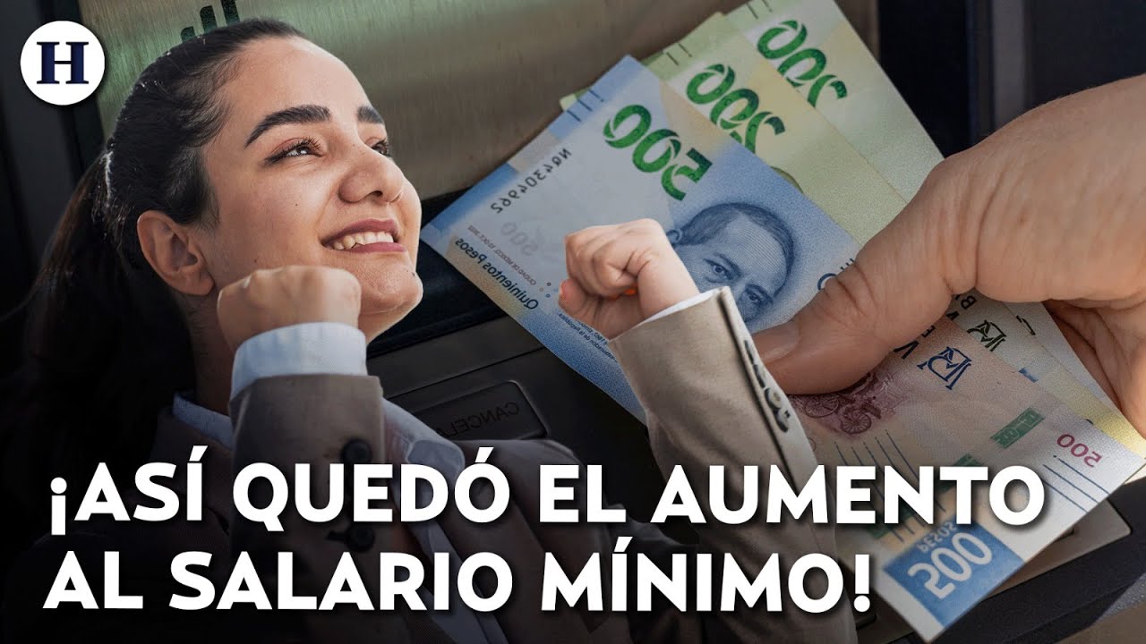 &iexcl;2026 inicia con aumento al salario m&iacute;nimo! Ning&uacute;n trabajador ganar&aacute; menos de 9 mil 582 pesos al mes