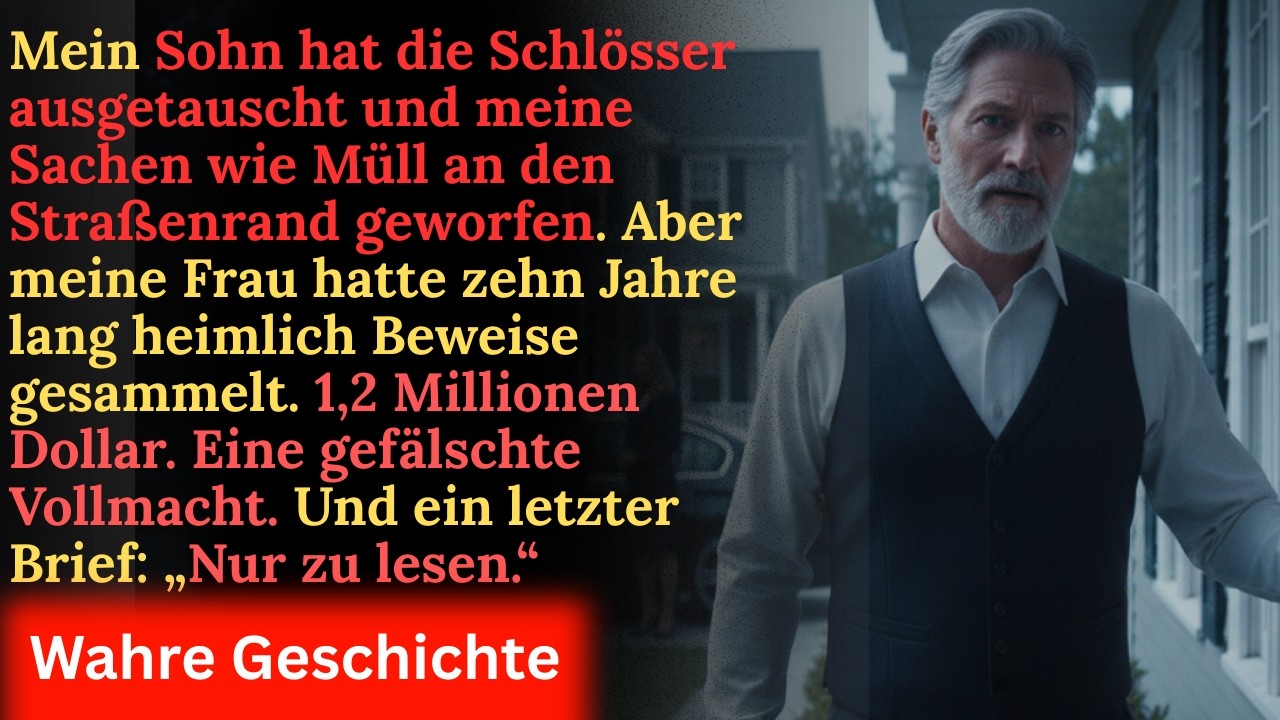 Nach der Beerdigung meiner Frau nahm mein Sohn alles mit.“--Familienverrat Folge 2