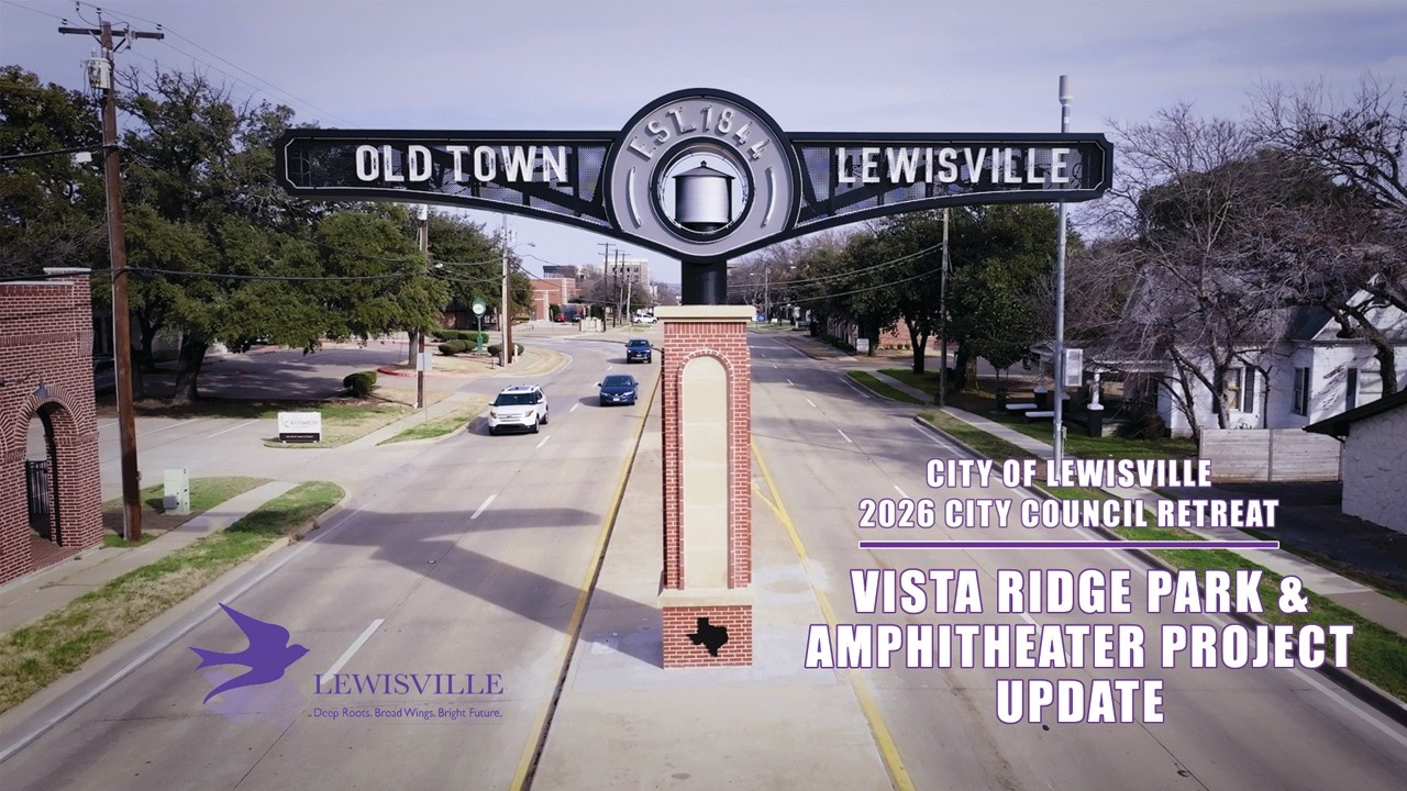 2026 - City Council Retreat - Vista Ridge Park and Amphitheater Update