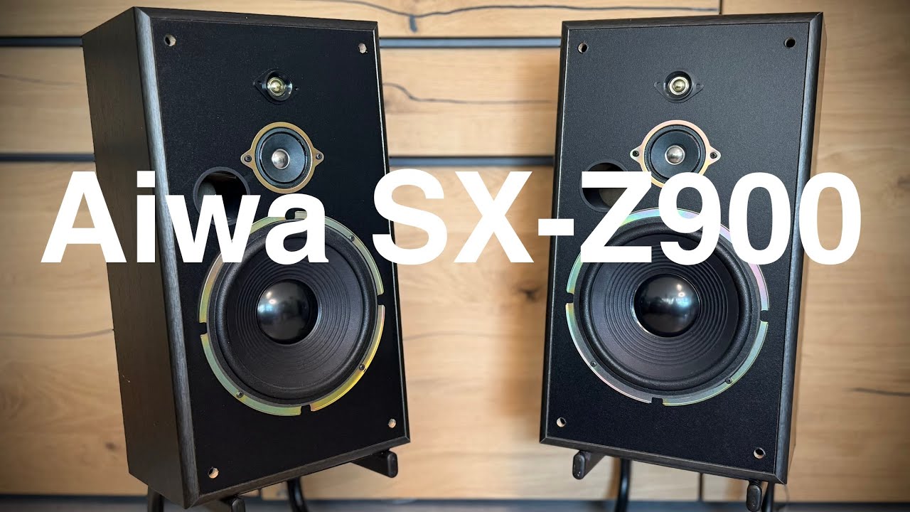 Aiwa SX-Z900 3 Way Bass Speaker Demo