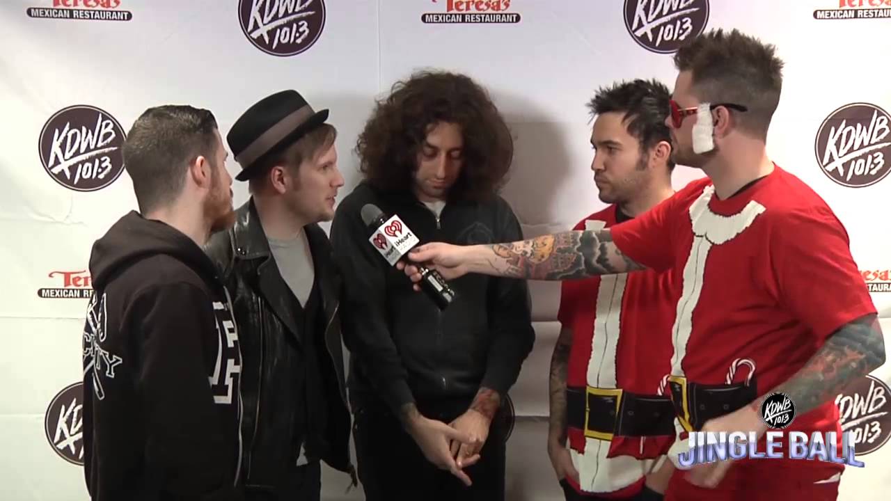 Fall Out Boy Backstage Interview