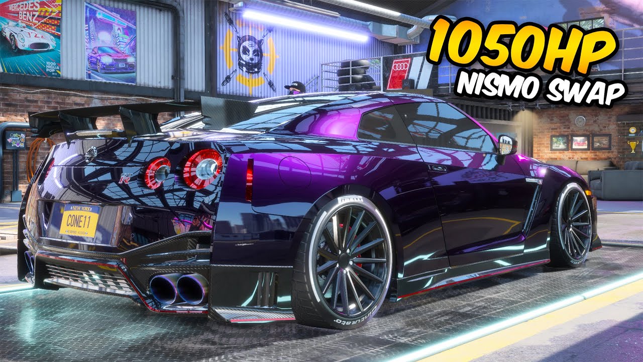 Need for Speed Heat Gameplay - 1050HP+ NISSAN GT-R R35 Customization | Max Build 400+