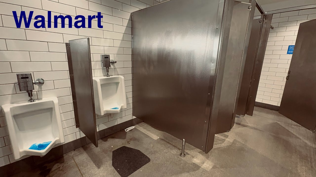 Men’s & Women’s Restroom American Standard Afwall Toilet Flush + Washbrook Urinal | Walmart Hawai’i