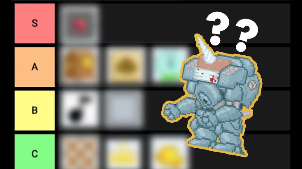Growtopia - RANKING EVERY FARMABLE (2019)