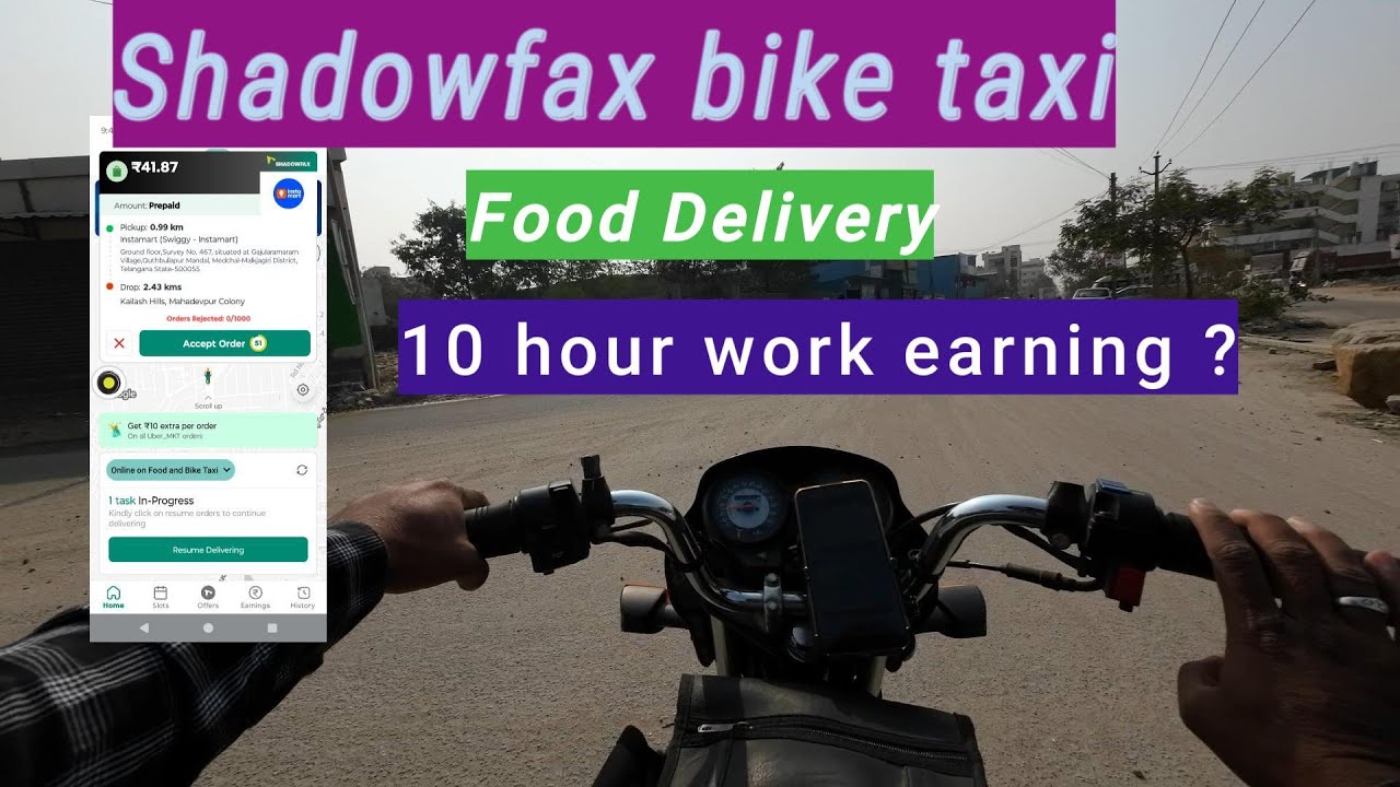 Shadowfax in Hyderabad 😎 | 10 Hours Kaam | ₹1500+ Earning