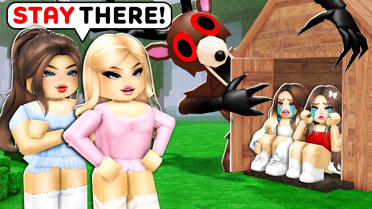 Mean Girls Made *ME AND KAT*  Survive in a SHED for 99 Nights in The Forest!