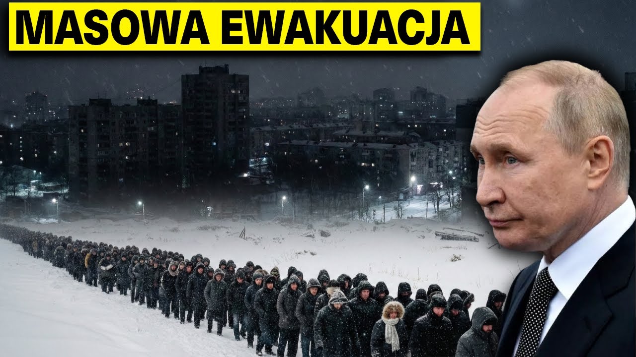 Rosja w Obliczu Masowej Ewakuacji: 820 000 Ludzi UTKNĘŁO, Wojna Wkracza do Rosji