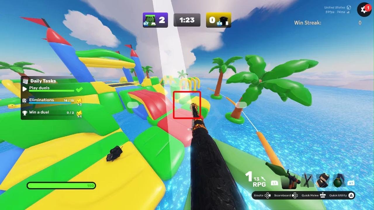 Roblox Rivals. Inverted challenge.