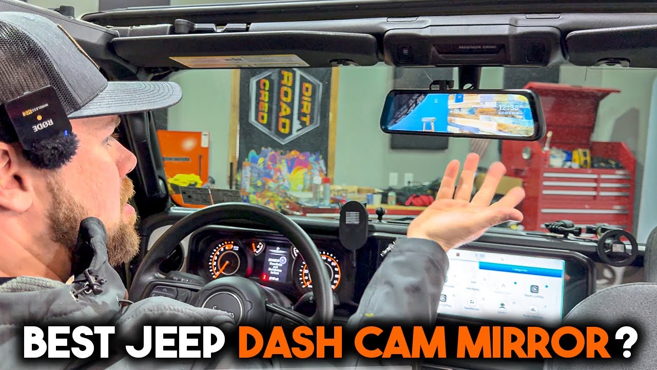 BEST Dash Cam Mirror for our 2025 Jeep Wrangler