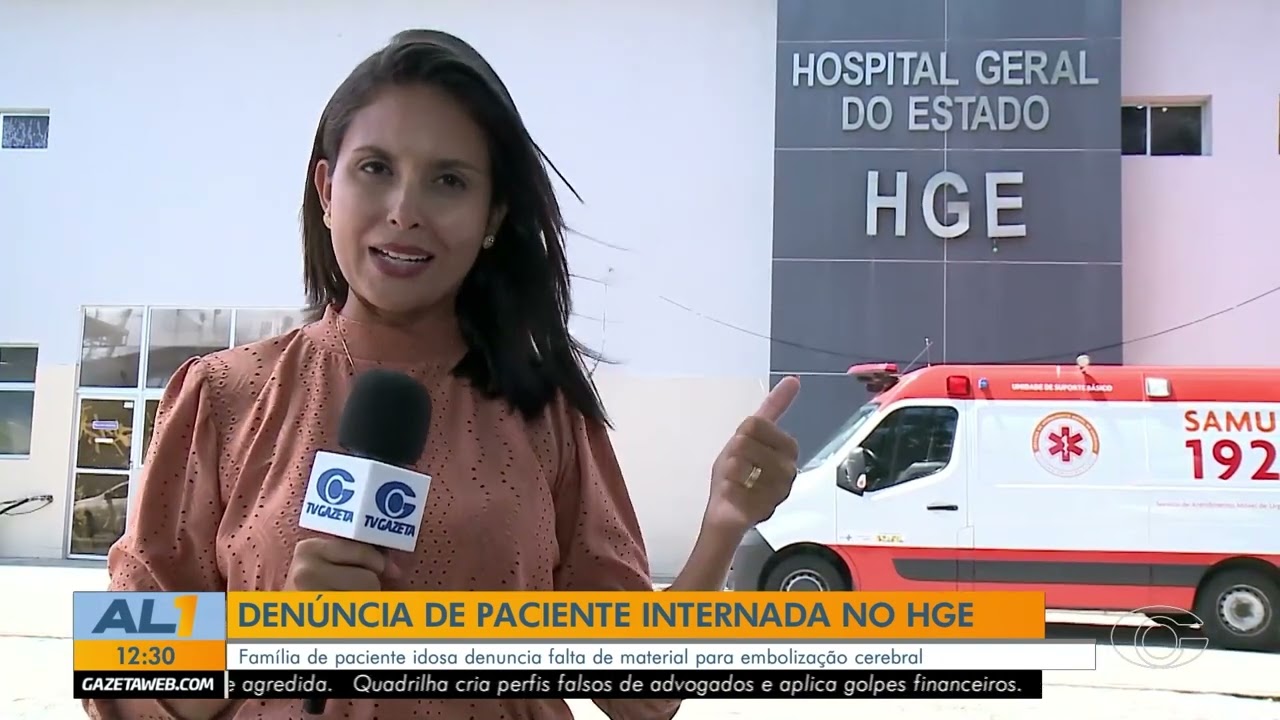 Família denuncia falta de material no HGE em Maceió - 05/03/26
