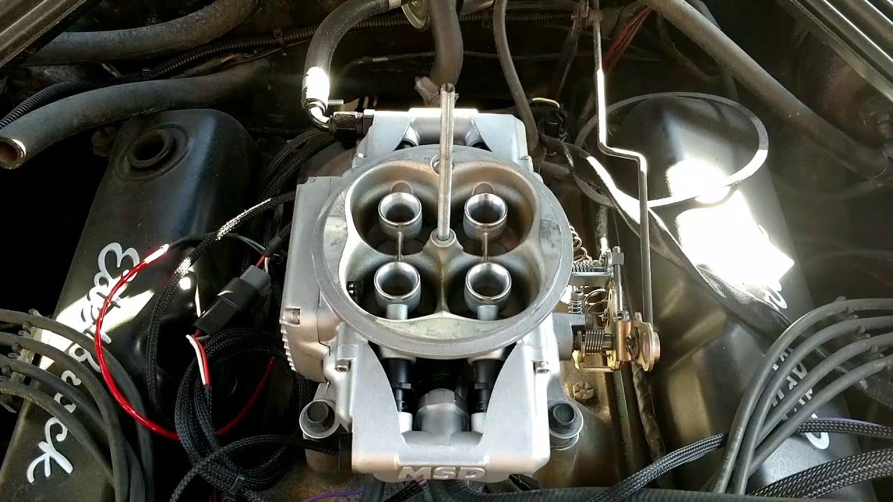 Part 2: MSD Atomic EFI Installation & First Start - 1965 Mustang