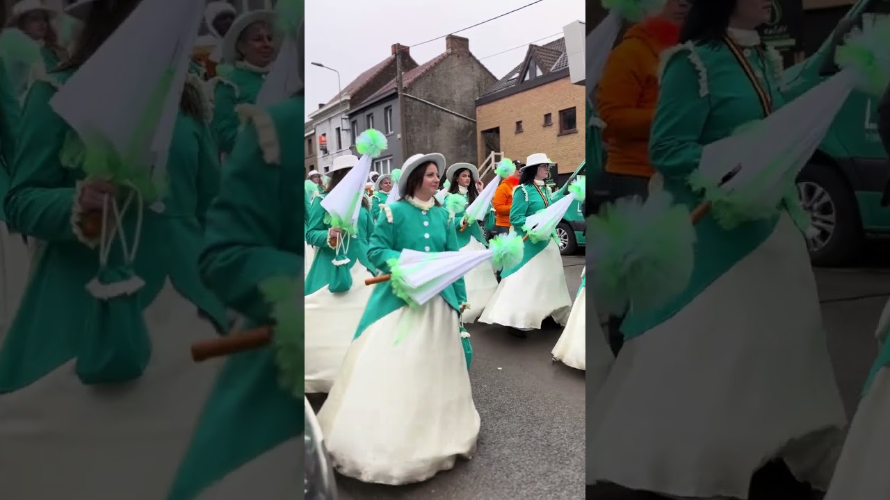 Carnaval de Haine-Saint-Pierre 2024 LES RECALCITRANTS POLKA-MARCHE