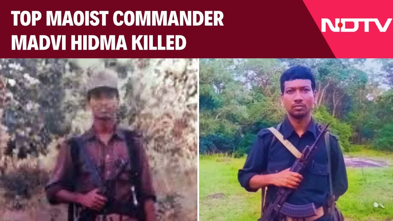 Hidma Killed | Top Maoist Commander Madvi Hidma, Behind 26 Armed Attacks, Killed