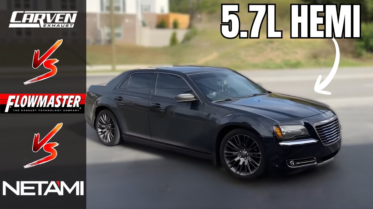 Chrysler 300 C/S 5.7L V8: Carven R-Series против Netami NTR Racing! против Flowmaster Flow FX