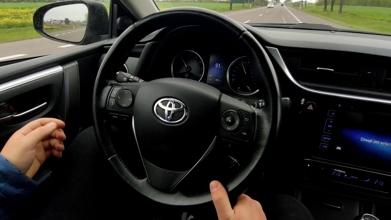 Montaż tempomatu TOYOTA COROLLA E18 / Cruise control assembly