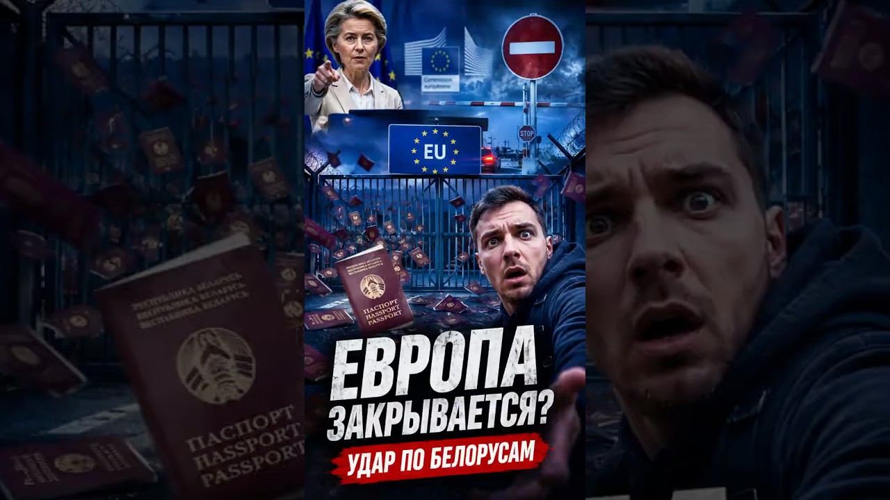 Белорусам запрет въезд в ЕС #новостидня #беларусьновости #беларусьсейчас