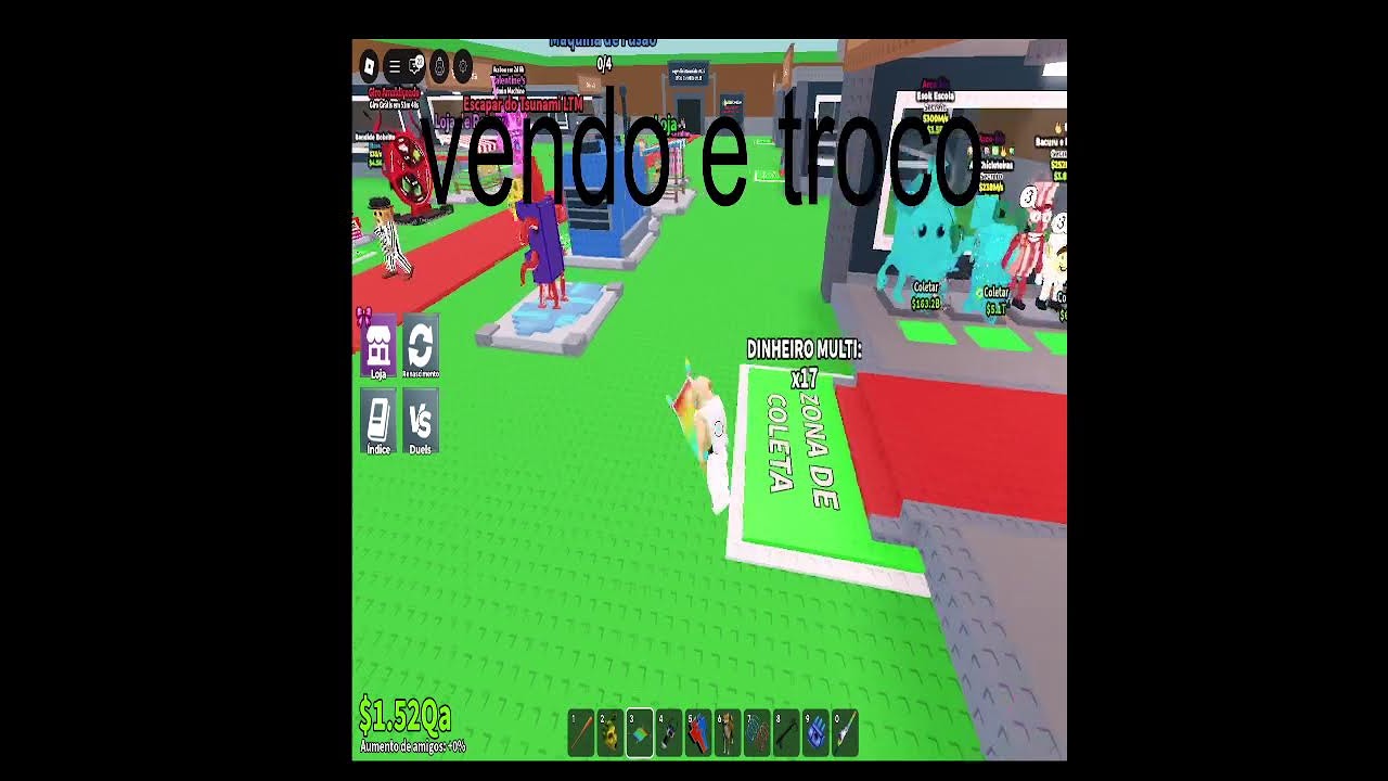 vendendo e trocando