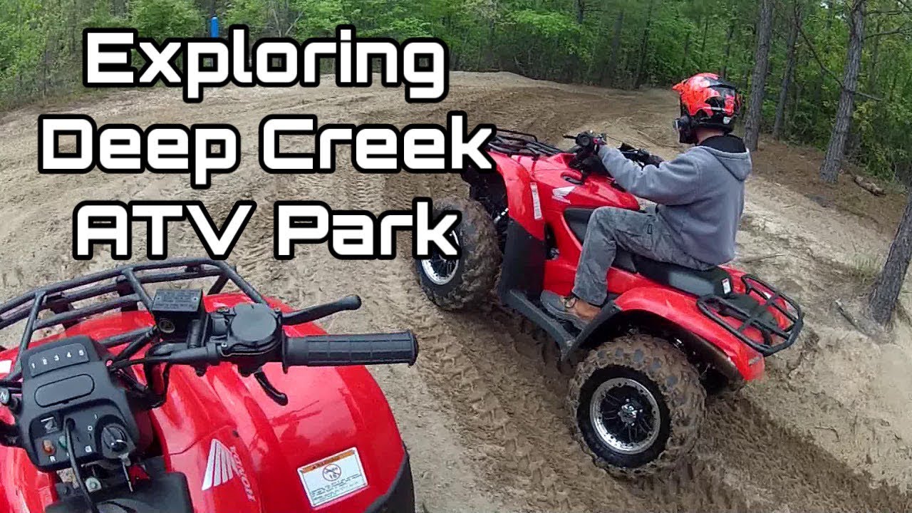 Квадроциклы Honda Rancher и Recon: исследование парка квадроциклов Deep Creek