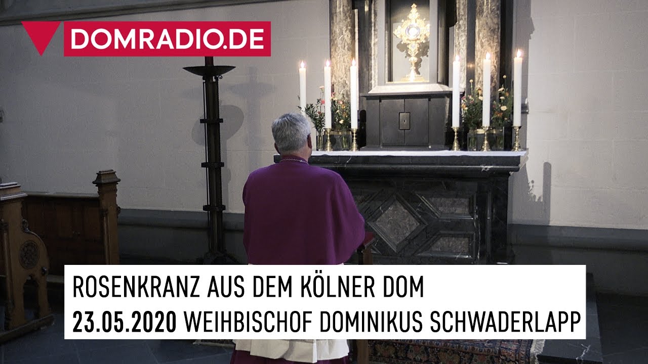 Freudenreicher Rosenkranz aus dem Kölner Dom mit Weihbischof Dominikus Schwaderlapp
