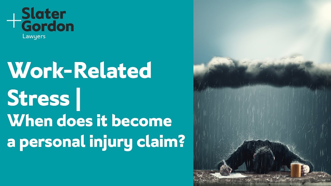 Work-Related Stress | When does it become a personal injury claim?