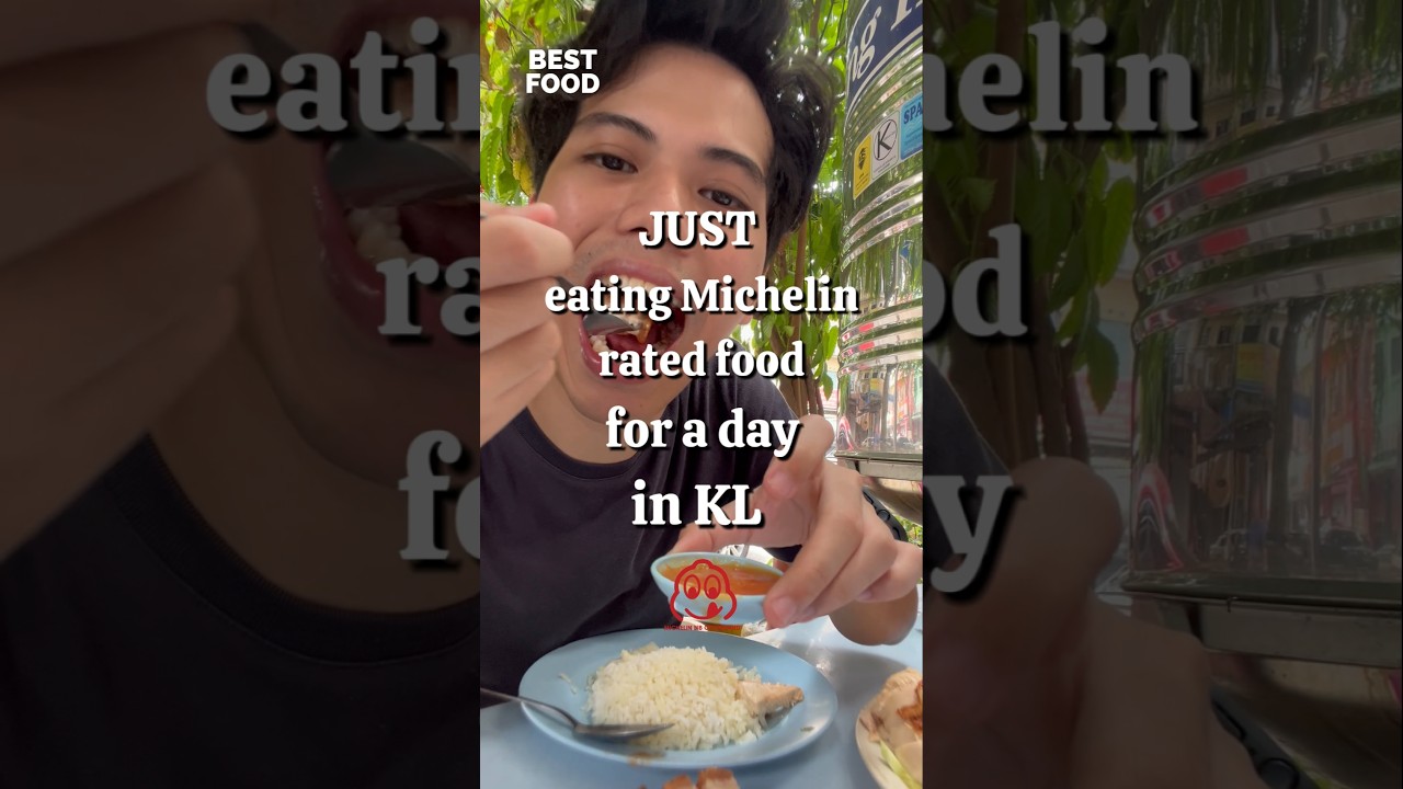 Eating Michelin food for a day in KL!