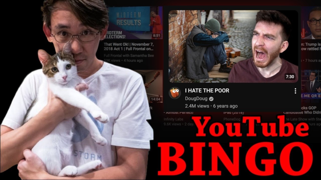 Паркзер играет в YOUTUBE BINGO