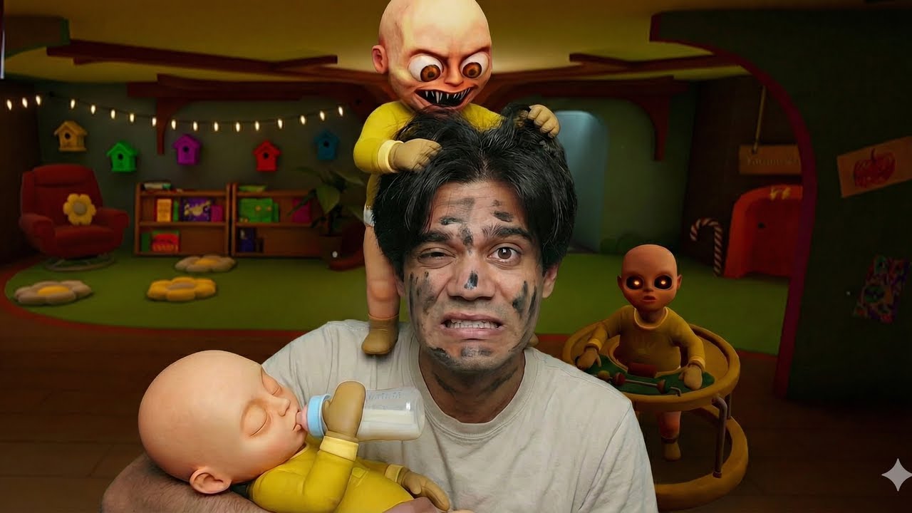 KAFAYI YİYECEM YETER..! The Baby in Yellow Türkçe Gameplay 4. Perde