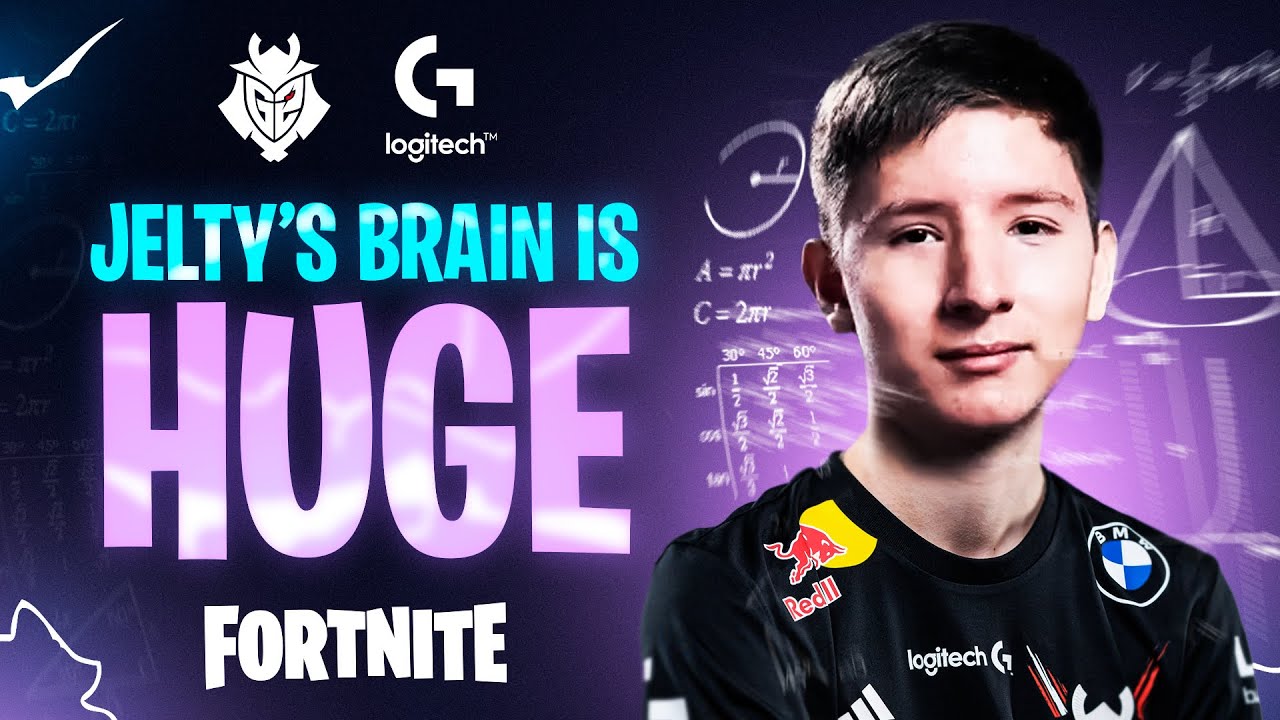Jelty's Brain is HUGE | Fortnite Friendly Rivalry Presented by Logitech G