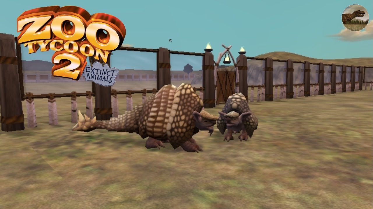 Doedicurus Zoo Tycoon 2 Extinct Animals Gameplay