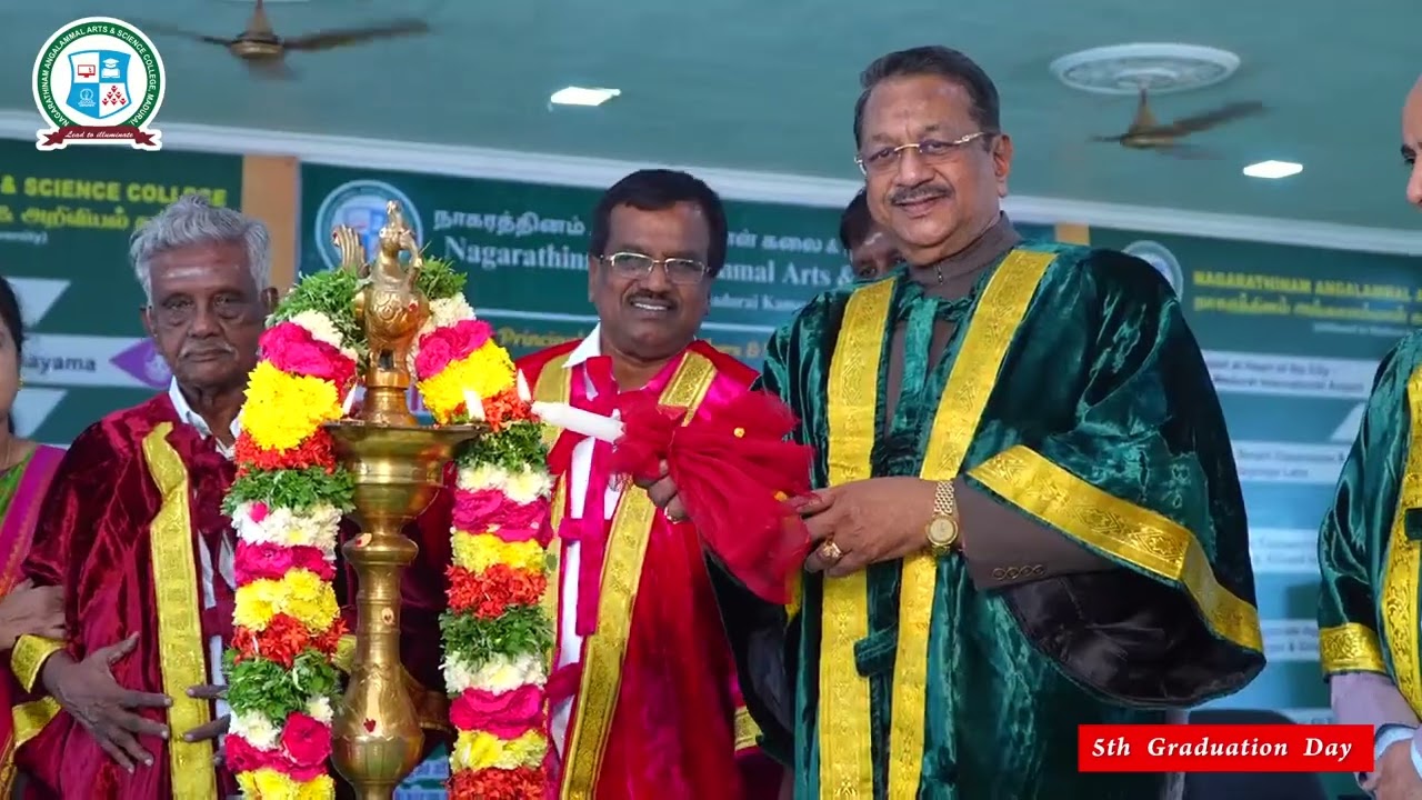 5th Graduation Day of Nagarathinam Angalammal Arts & Science College (NAAS), Madurai