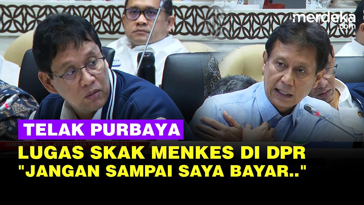 Telak Purbaya Skak Menkes di DPR: Jangan Sampai Saya Bayar Gak Jelas Uangnya...