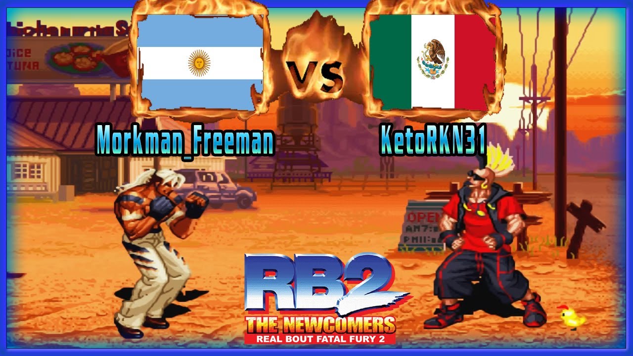 Real Bout Fatal Fury 2 - Morkman_Freeman (ARG) VS (MEX) KetoRKN31 [rbff2/Fightcade/FT5] リアルバウト餓狼伝説2