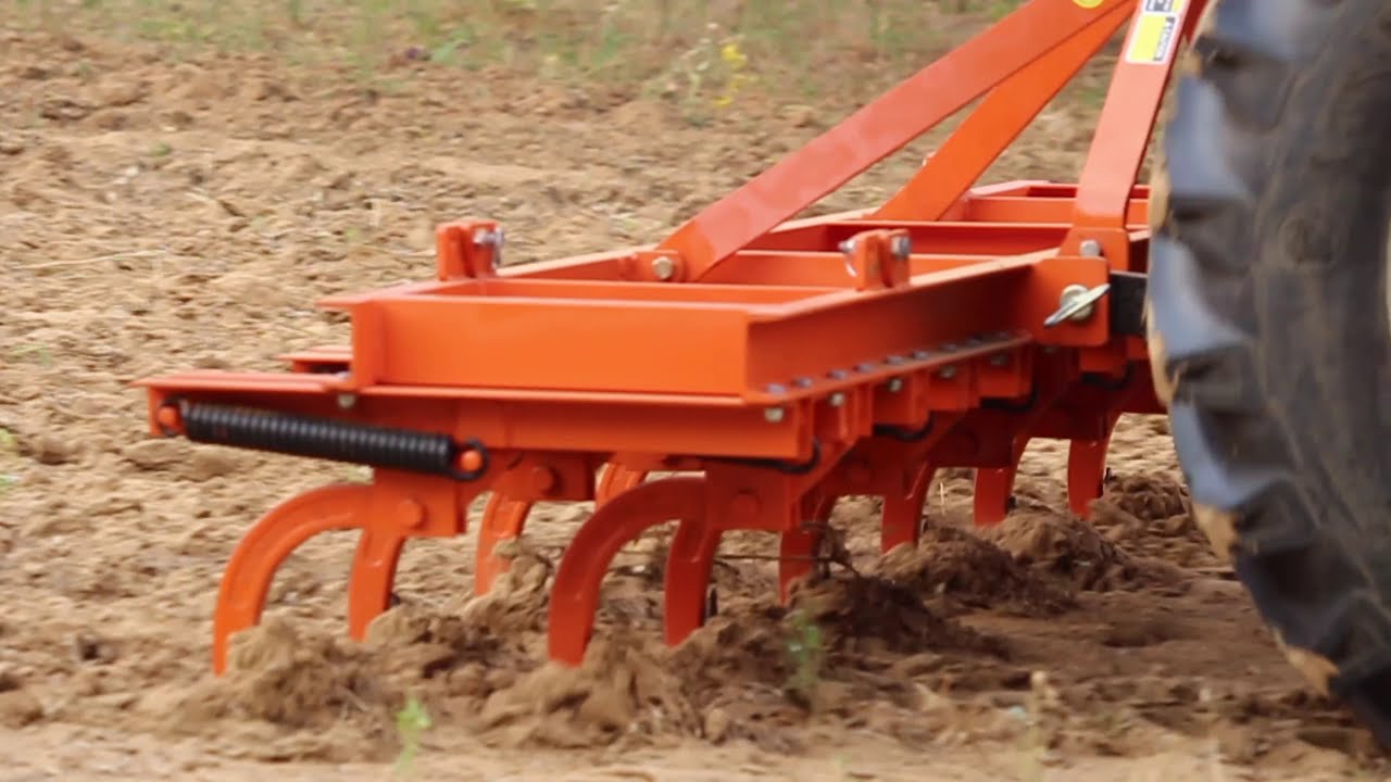 Ultra HD Spring Loaded Tiller | Tractor Cultivator I Agricultural Equipment by Agrovision