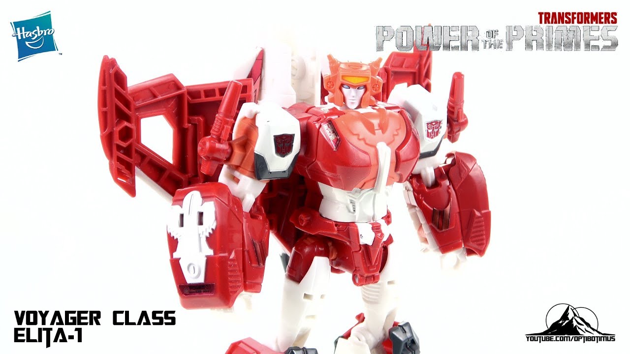 Optibotimus Reviews: Transformers Power of the Primes Voyager Class ELITA-1