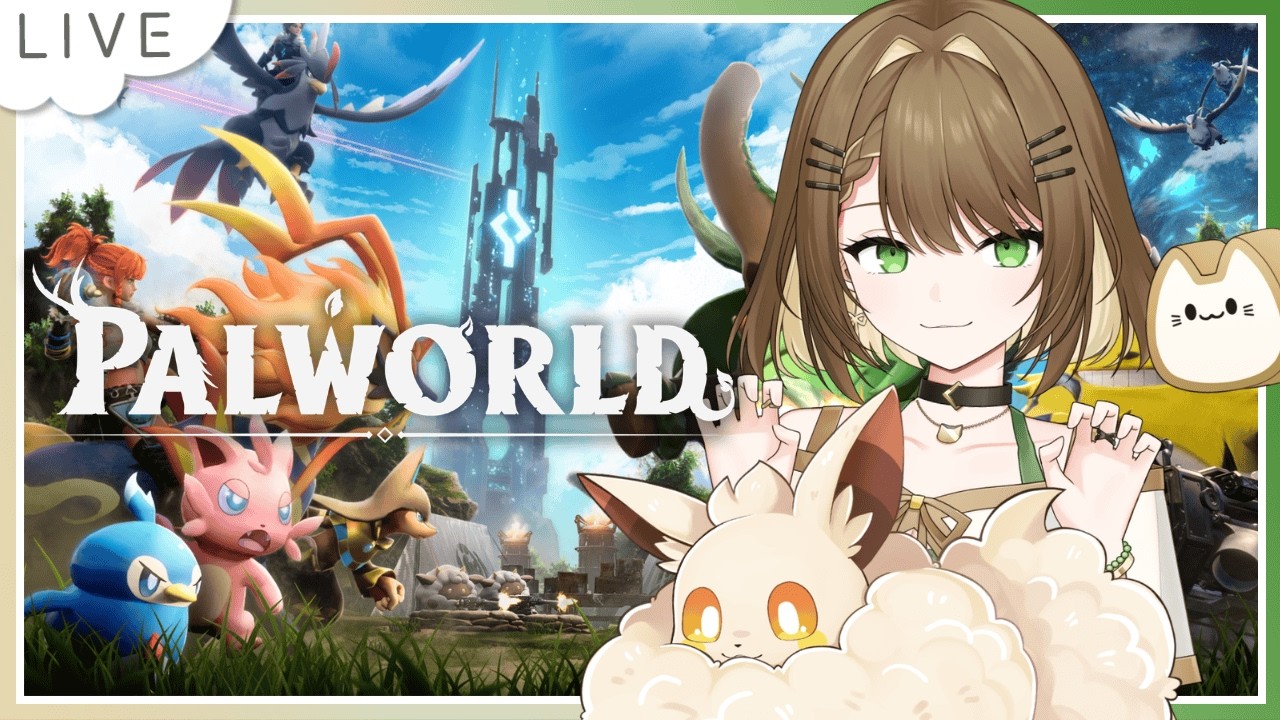 【Palworld】Cozy Building and Exploring Time (Steam Keys Giveaway) 🍞💛