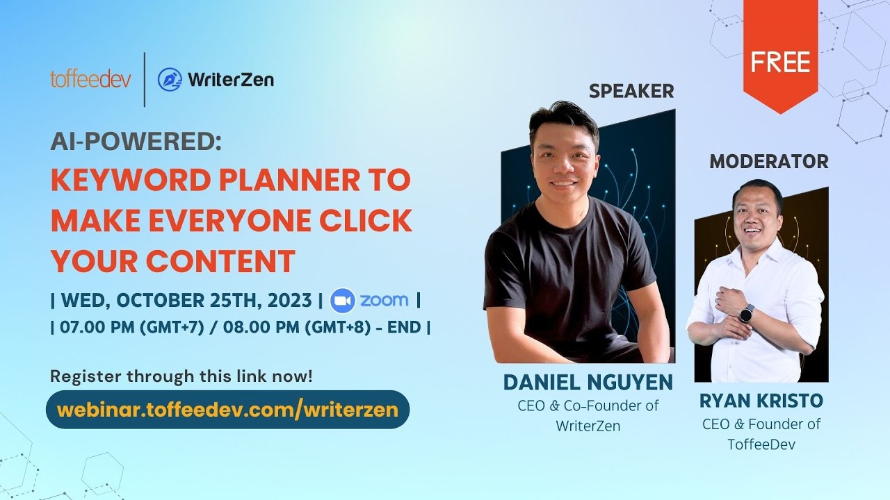 [Webinar] AI-Powered: Keyword Planner to Make Everyone Click Your Content
