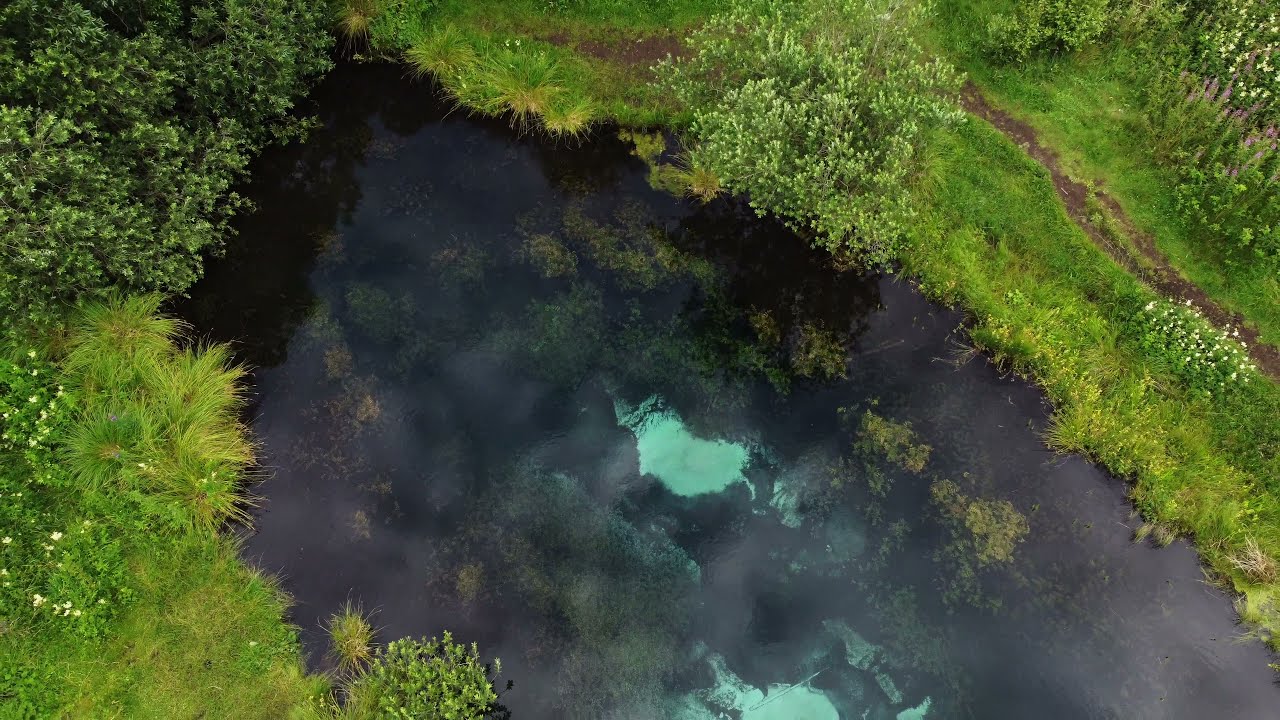 Danmark Store Bl&aring;kilde HD 4K Droneshot 2021