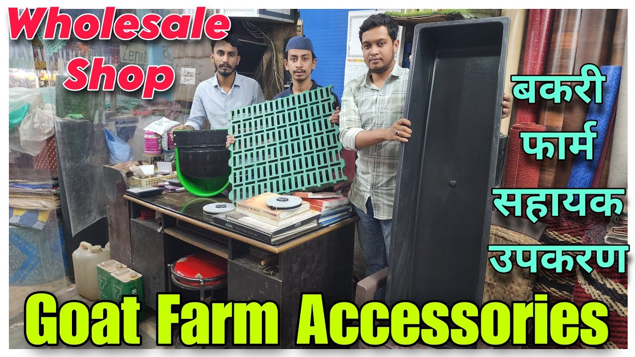 Goat Farm Accessories बकरी फार्म सहायक उपकरण | Wholesale Mein Milega GOAT Ke Liye Saman In Bhiwandi