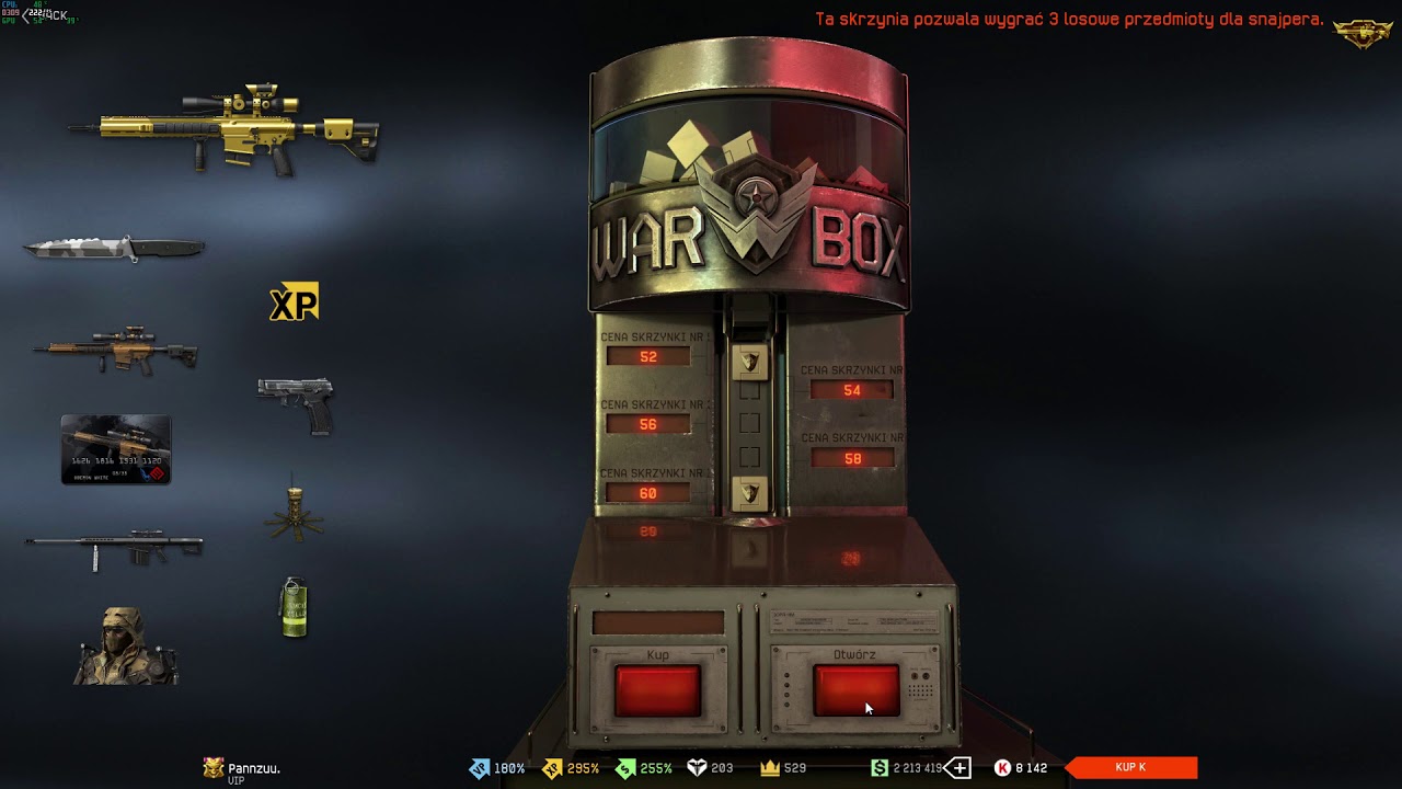 Warface Opening Boxes