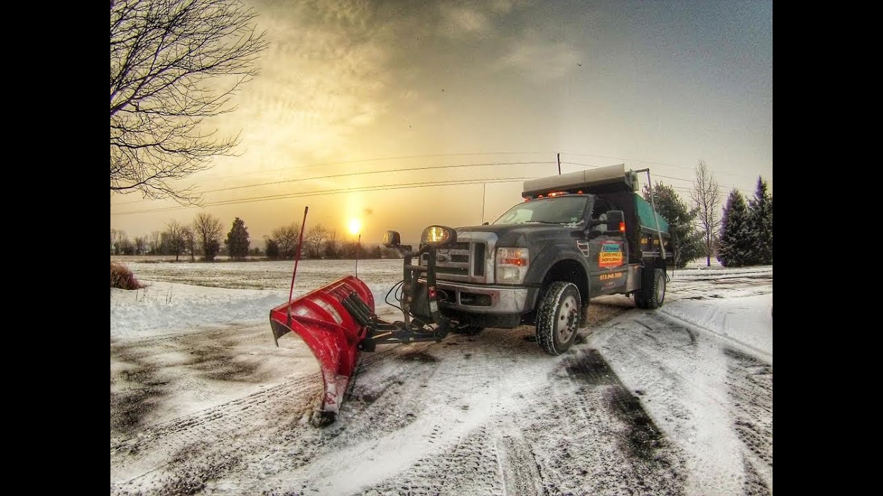 Snowplowing F550 North Jersey
