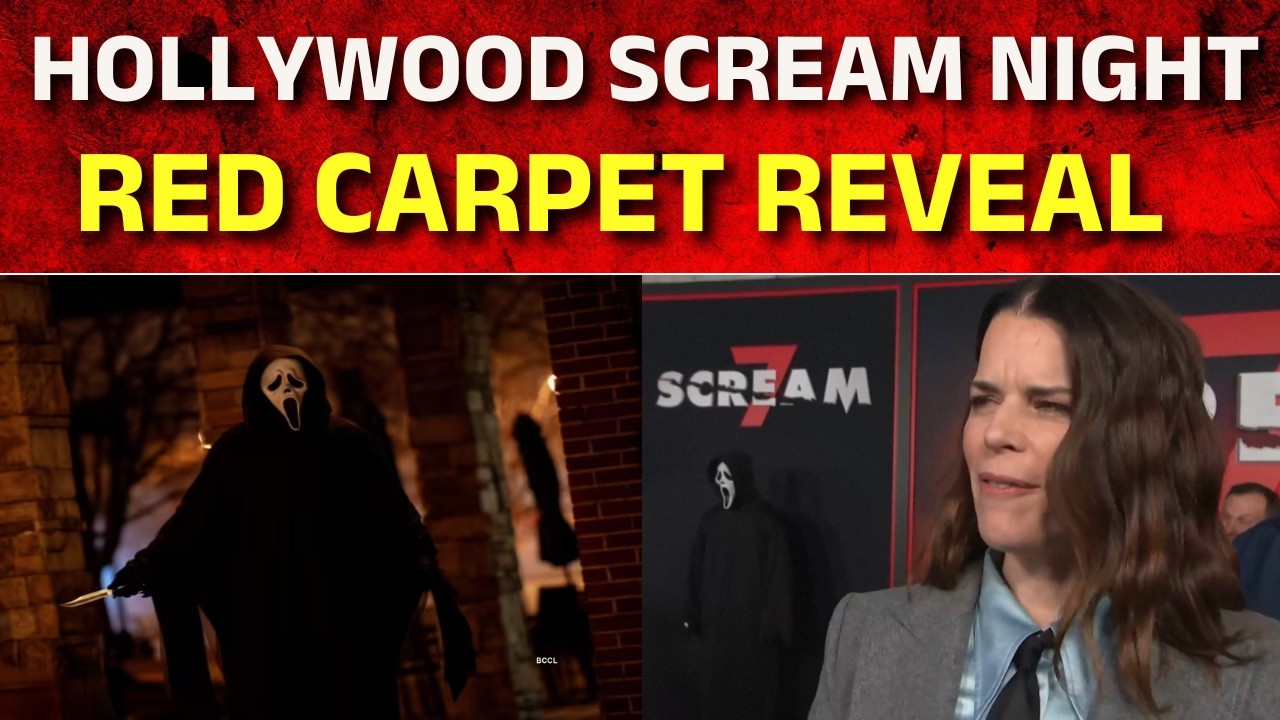 Live । Scream 7 Hollywood Premiere | Neve Campbell & Co Star Moments ! Zoom