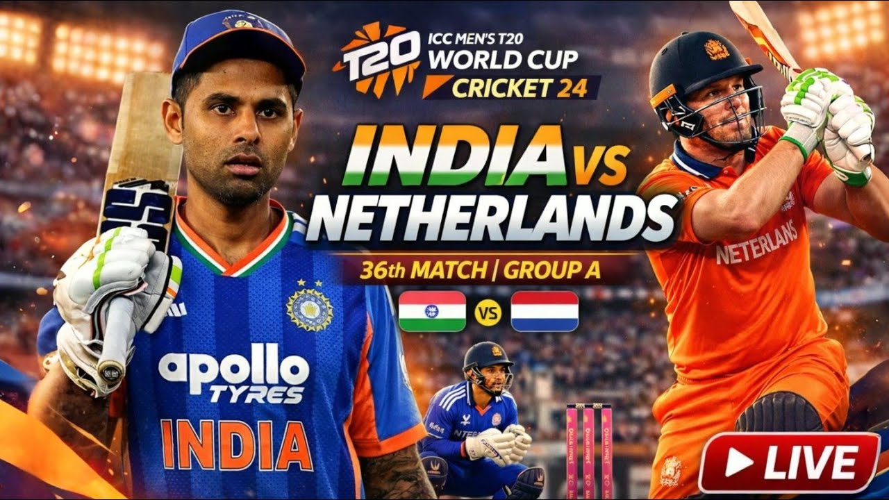 Cricket 24 Live India Vs Netherlands  #INDvsNED  #live #shortslive #Cricket24 #viral #shorts #T20