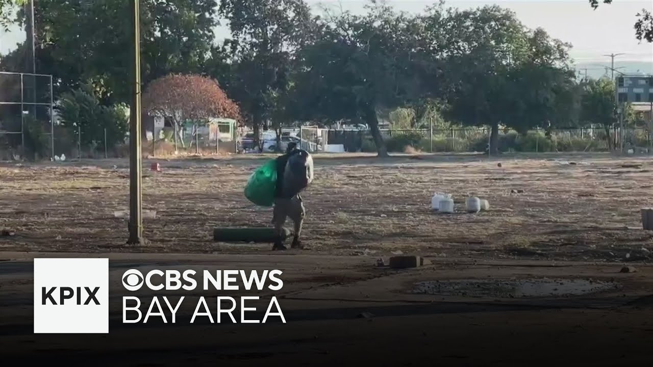 San Jose clears homeless camp from Columbus Park as operation enters 3rd week