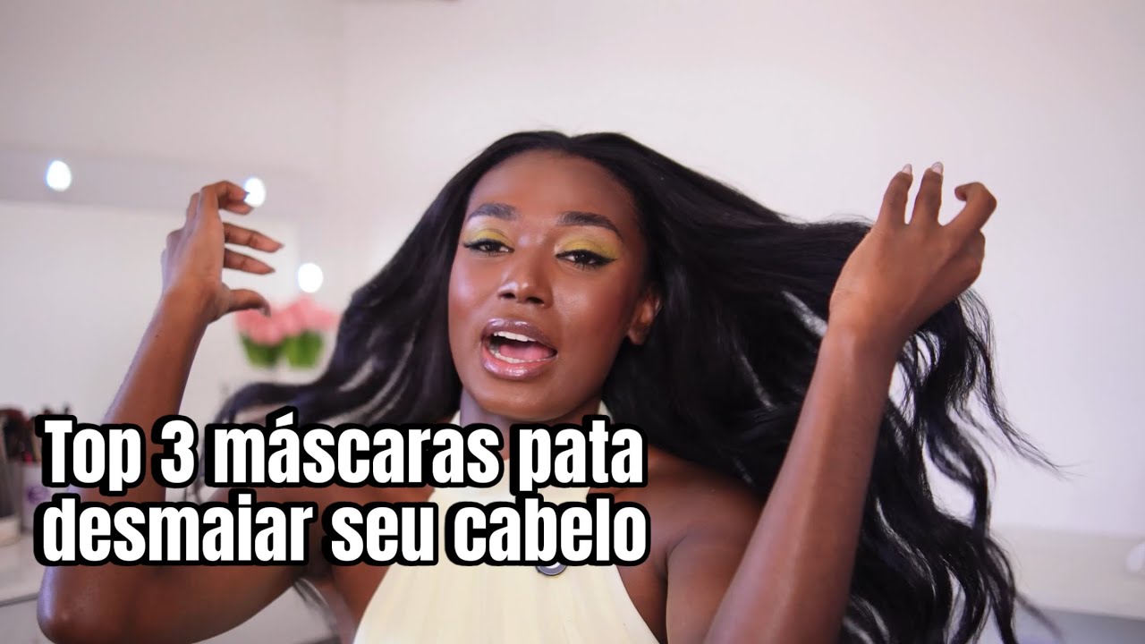TOP 3 MÁSCARAS CAPILARES QUE DESMAIAM QUALQUER CABELO