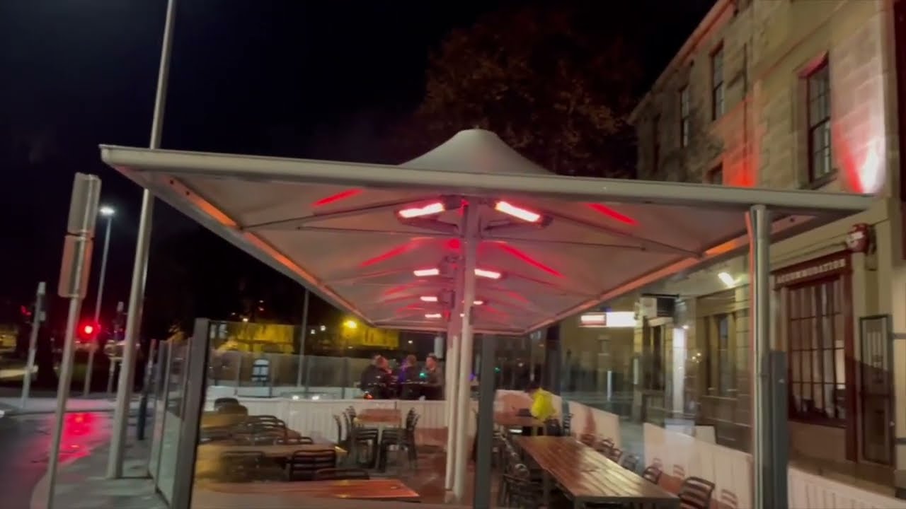 Travelling to Tasmania and enjoying nightlife in Hobart city, Australia