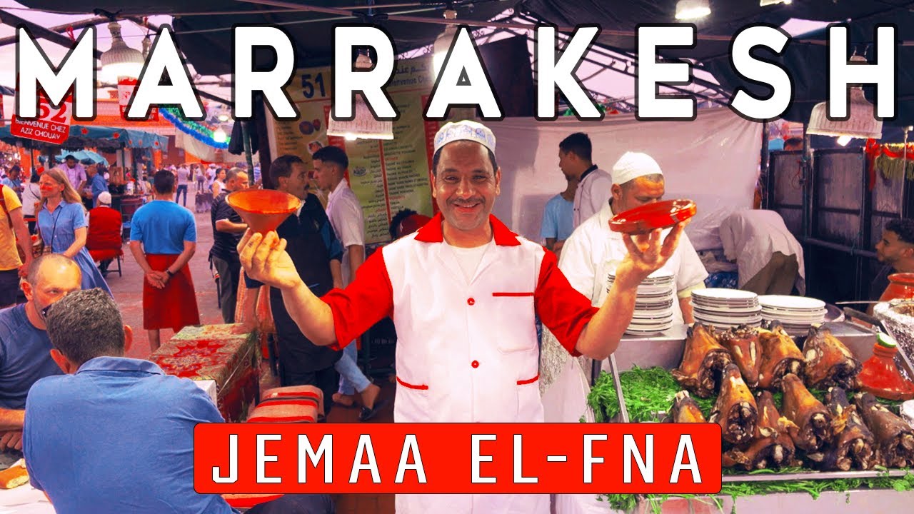 JEMAA EL-FNA MARRAKESH 🇲🇦 MOST CHAOTIC 😱 PLACE IN MOROCCO