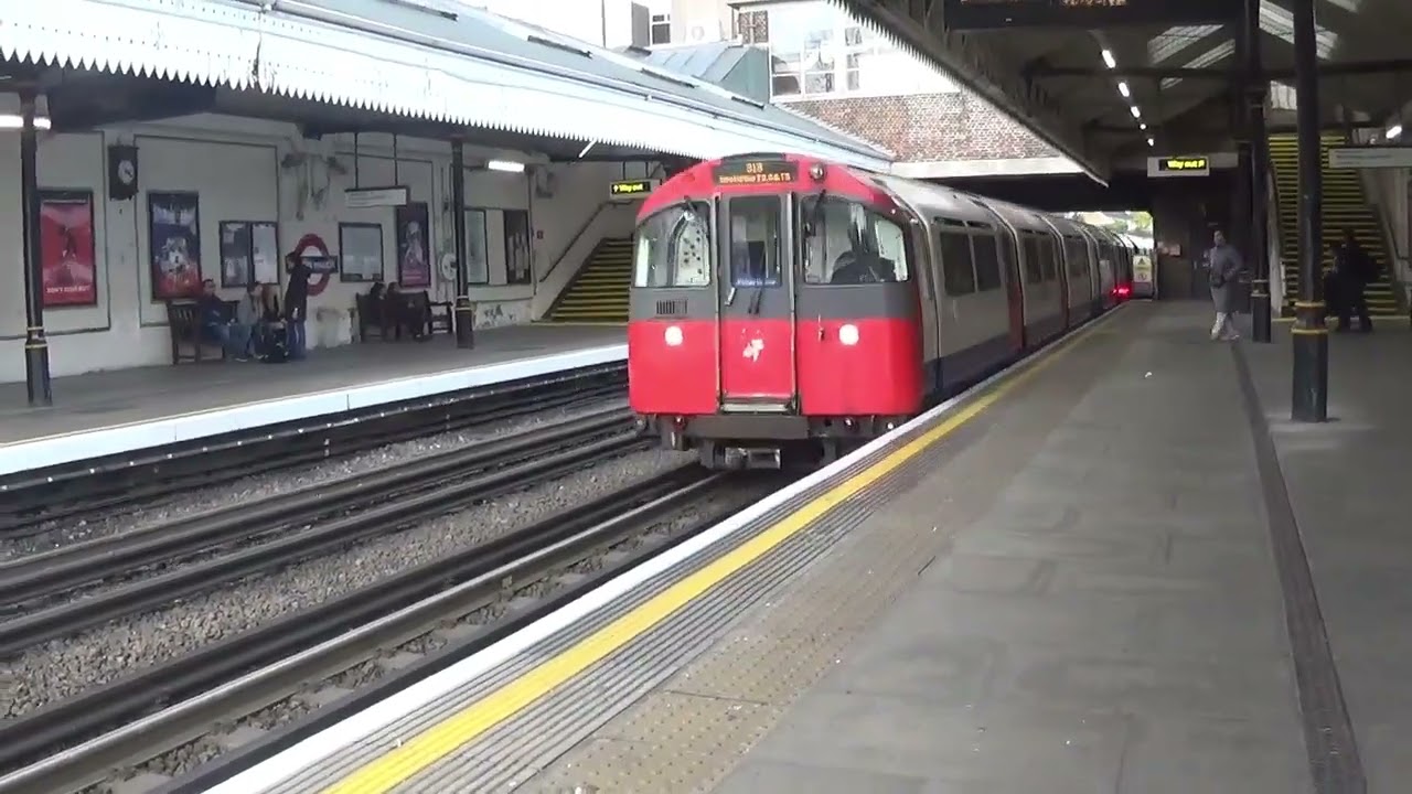 Piccadilly line Trains at Boston Manor 22/10/2025 (Including 1973 stock rail adhesion train)