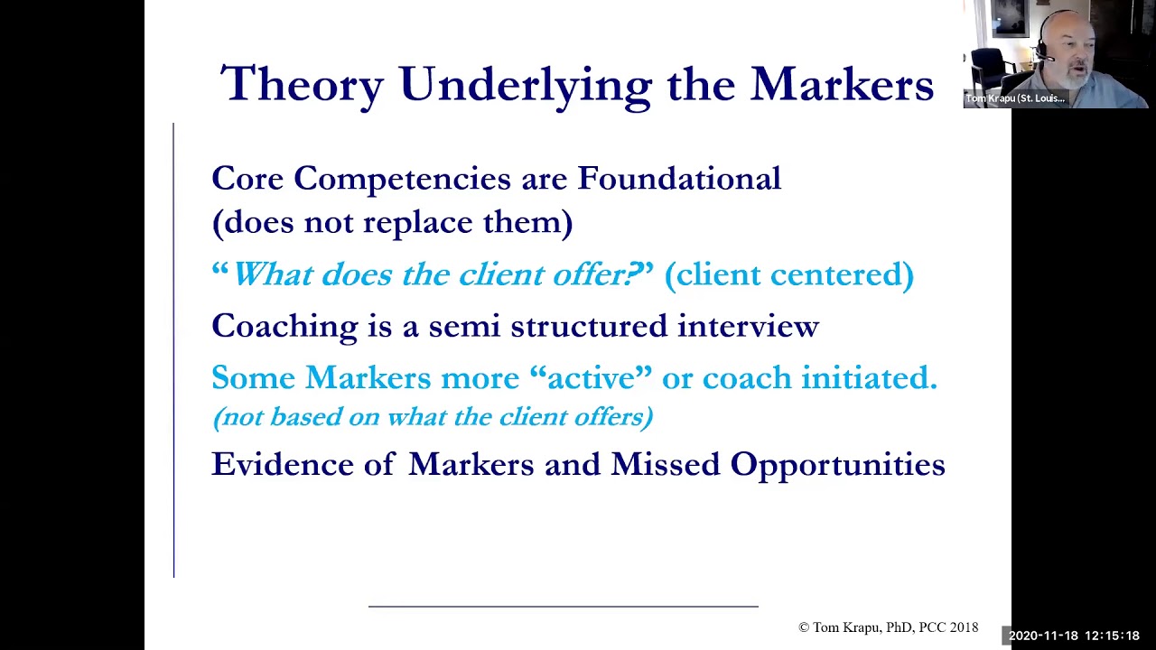 Coaching Development: Credentialing, PCC Markers and Mentor Coaching