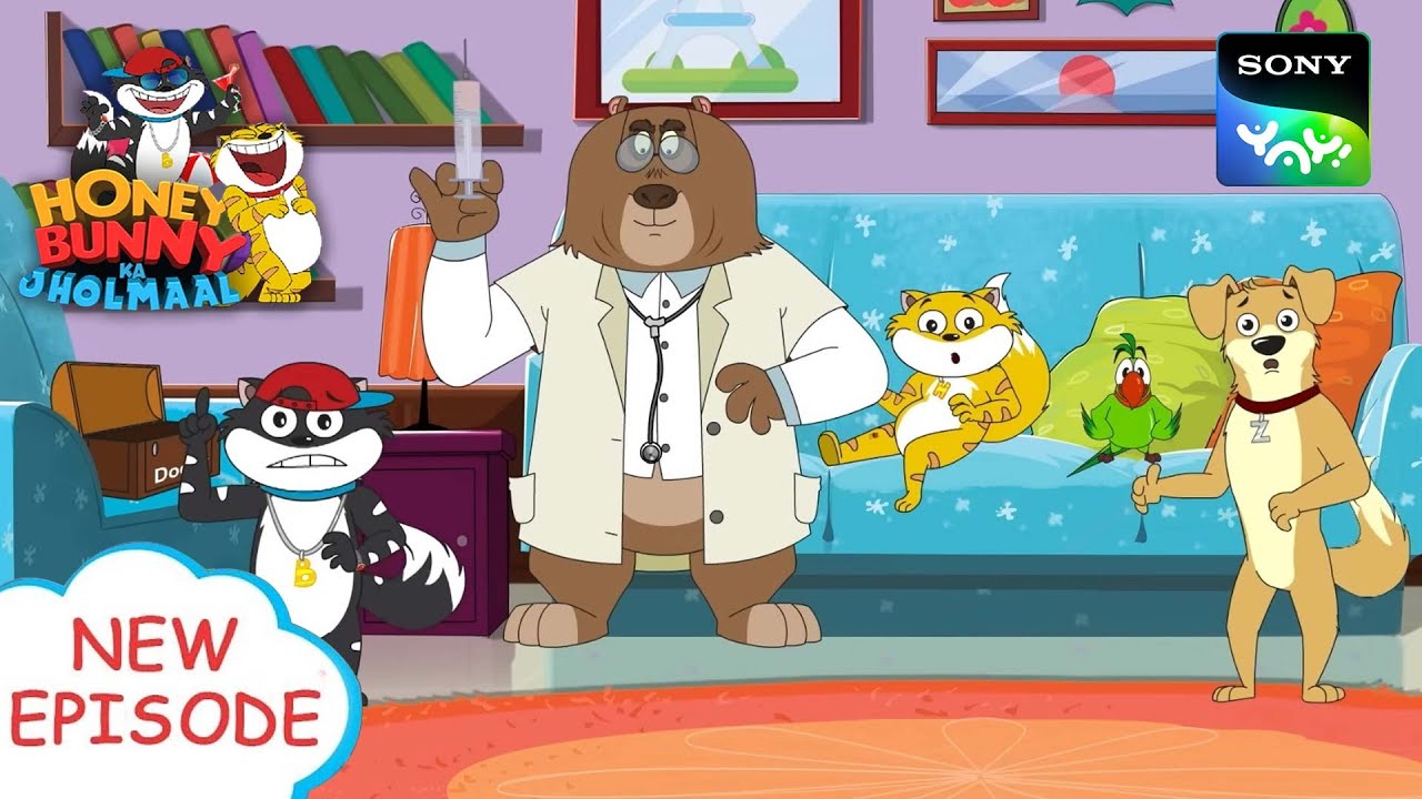 इंजेक्शन I Hunny Bunny Jholmaal Cartoons for kids Hindi | बच्चो की कहानियां | Sony YAY!