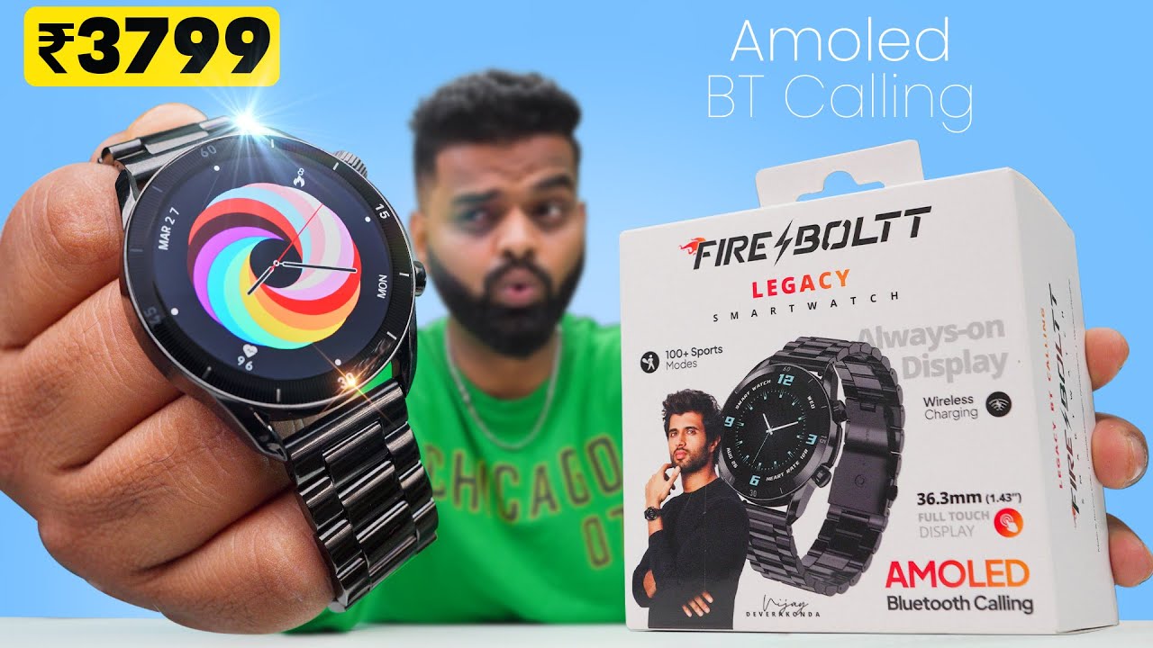Fire Boltt Legacy Smartwatch Review 🔥 Compare with Fire Boltt Invincible Plus 🧐 Which Is Better?